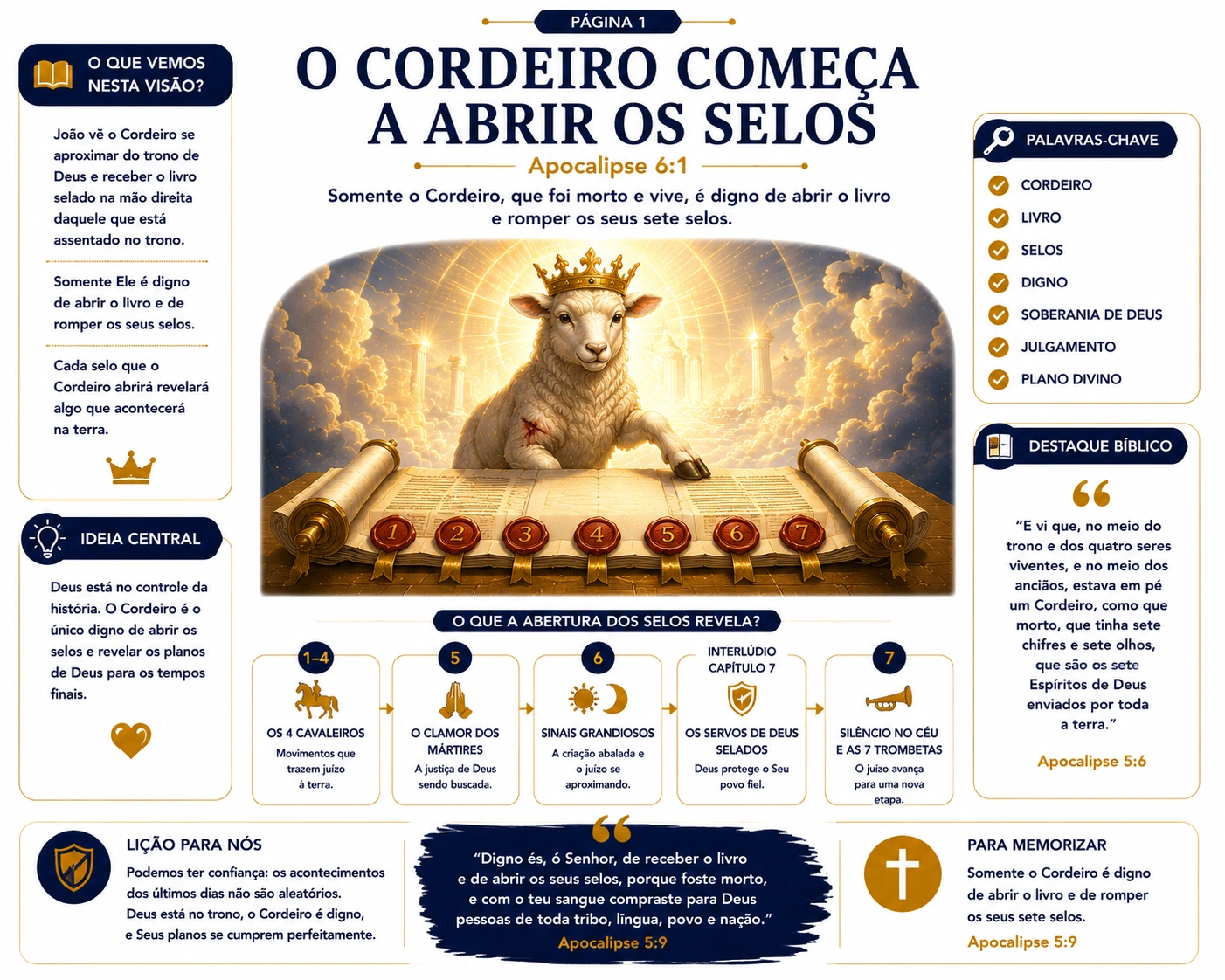 Os 7 Selos e os 4 Cavaleiros