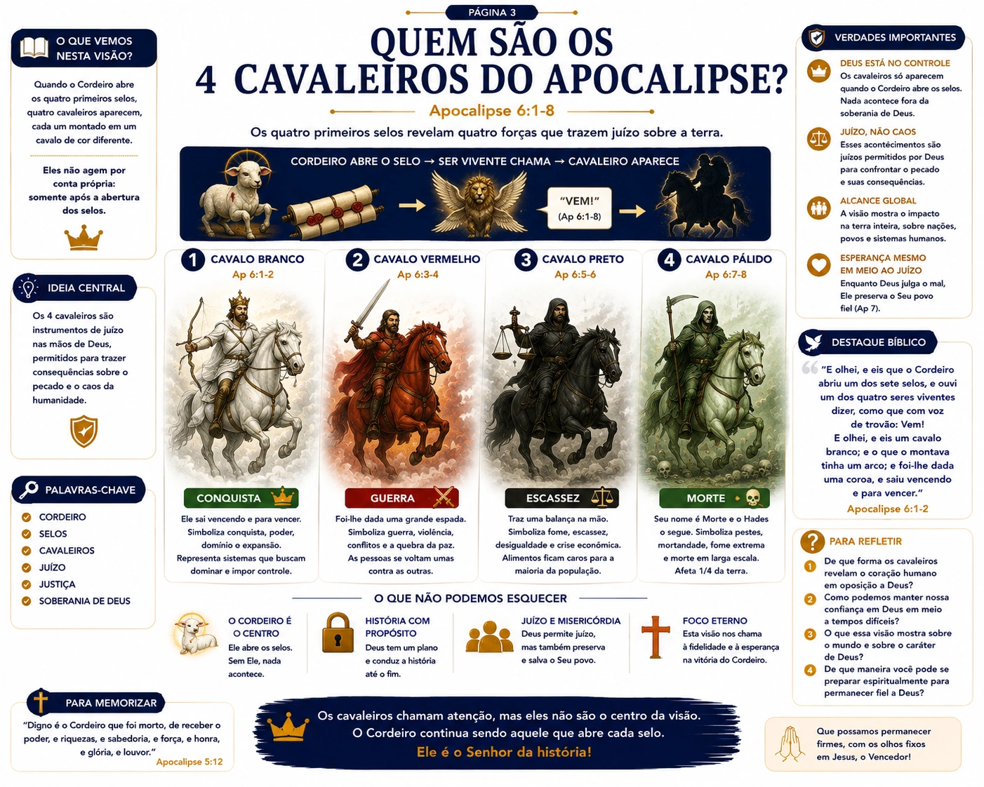 Os 7 Selos e os 4 Cavaleiros